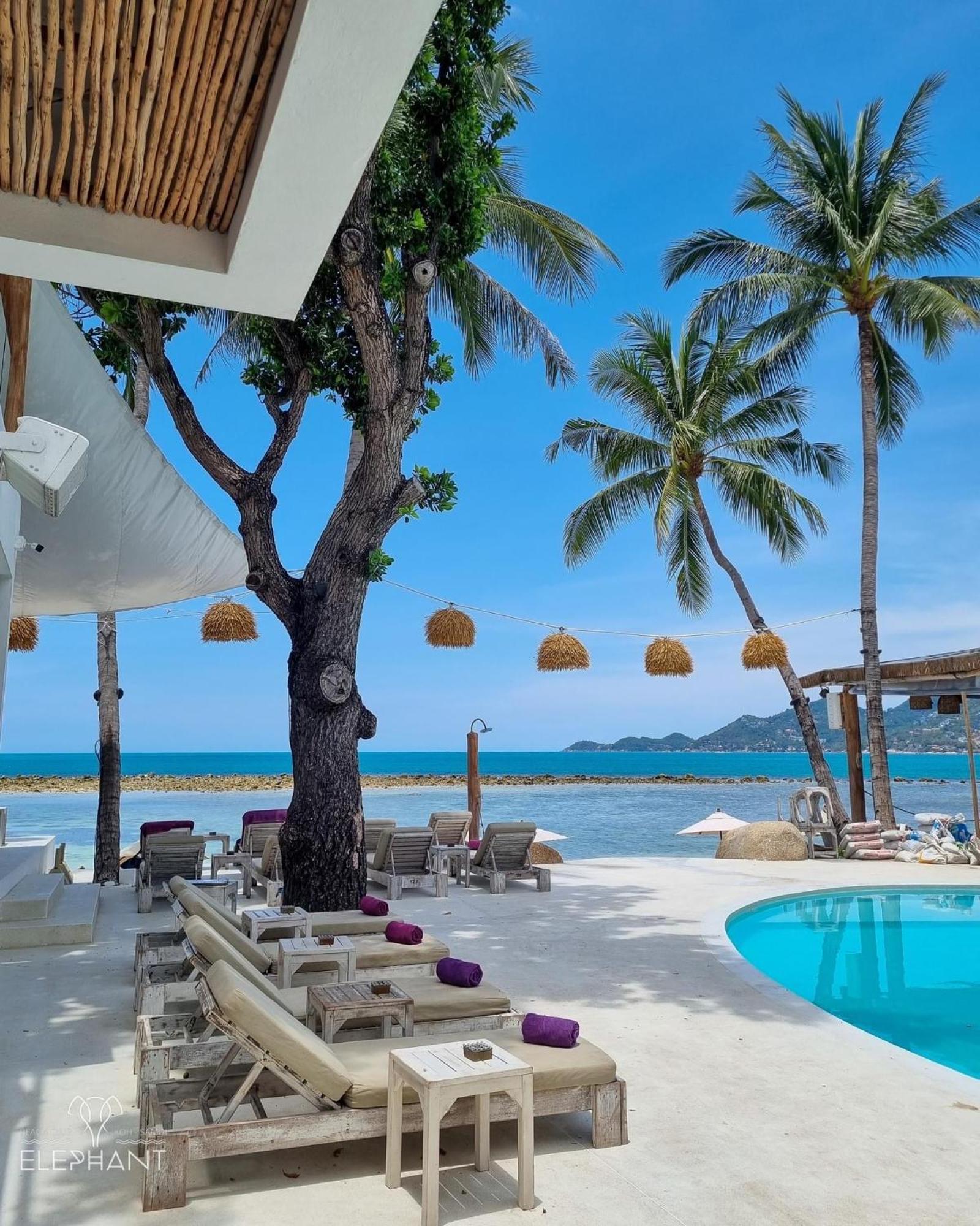 Resort Elephant Club & Samui Strand von Chaweng